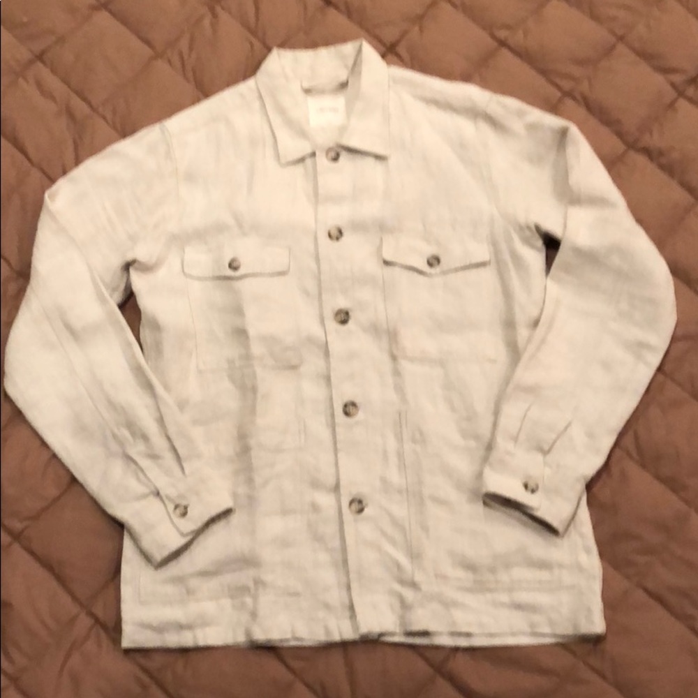 🌟A Days March heavy Linen over shirt - Picture 5 of 14